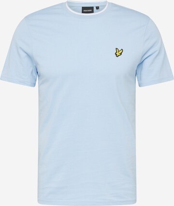 Lyle & Scott T-shirt i blå: framsida