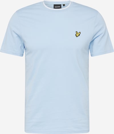 Lyle & Scott T-Shirt in hellblau / gelb / schwarz, Produktansicht