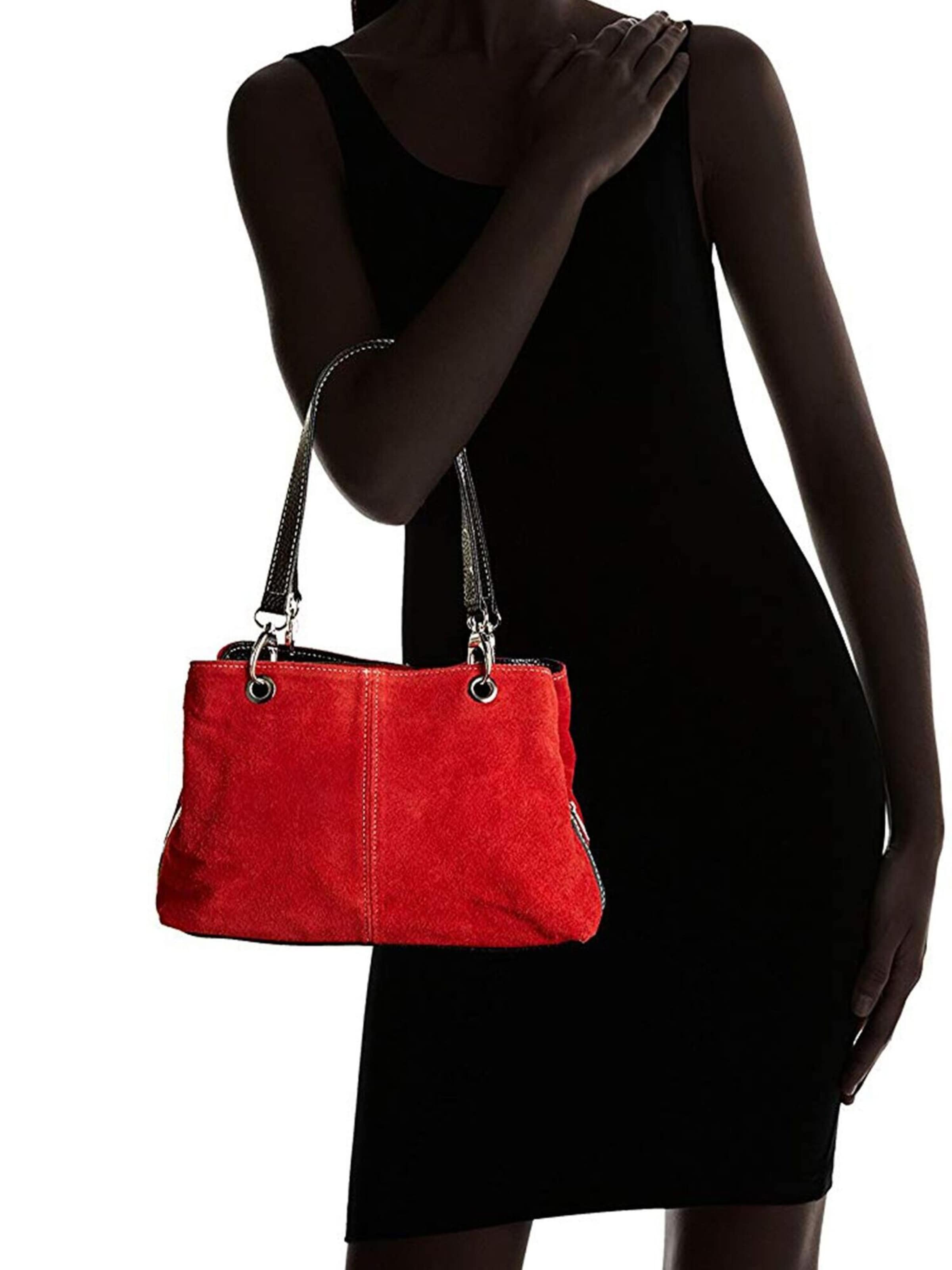 CHICCA BORSE Handtasche in Rot: Vorderseite