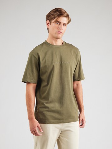 Lindbergh T-shirt i grön: framsida