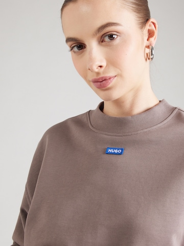 HUGO Sweatshirt 'Delessa' i brun