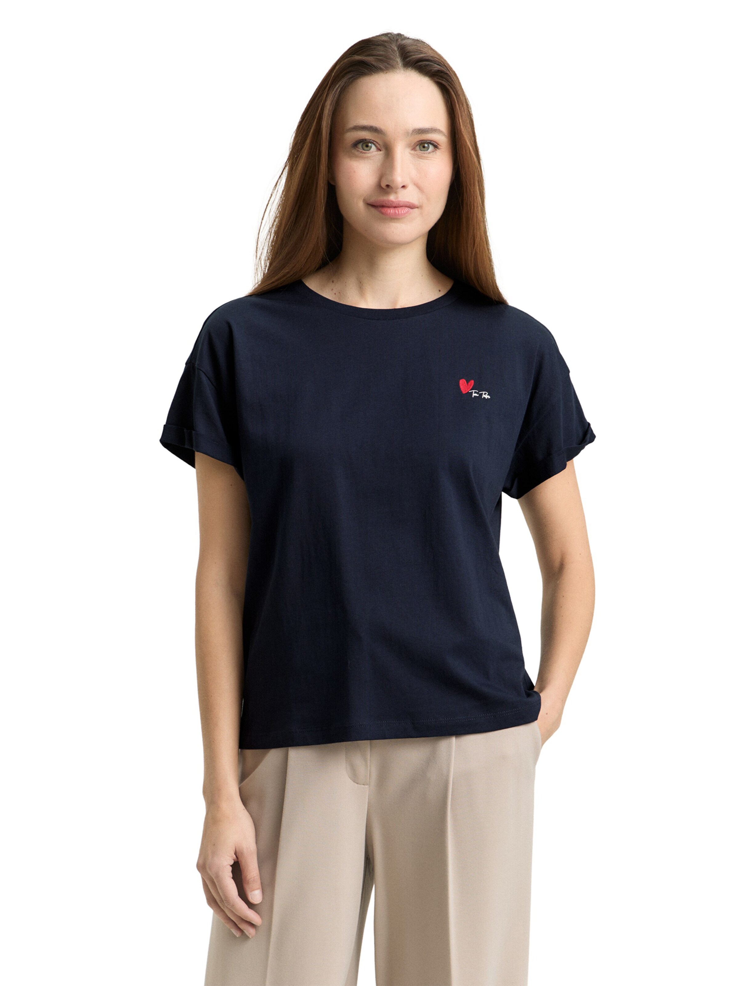 TOM TAILOR T-Shirt in Blau: Vorderseite