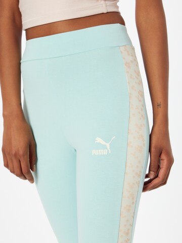 PUMA Skinny Leggings i blå