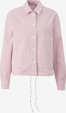 Veste mi-saison comma casual identity en rose : devant