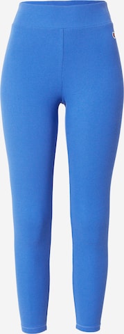 Champion Authentic Athletic Apparel Leggings in Blau: predná strana