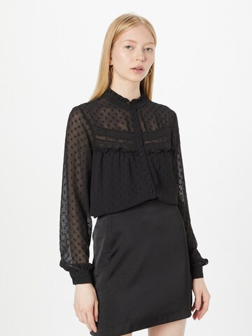 ABOUT YOU Blouse 'Rose' in Zwart: voorkant