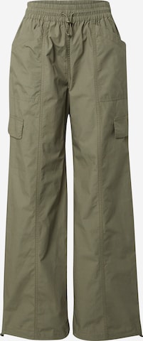 mbym Loose fit Cargo Pants 'Damika' in Green: front