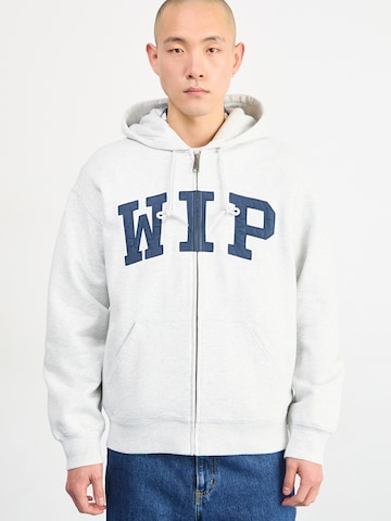 Giacca di felpa di Carhartt WIP in grigio: frontale