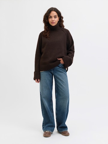 JJXX Sweter 'JXELLINORA' w kolorze brązowy