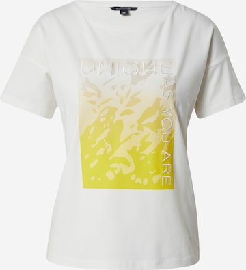 T-shirt COMMA en blanc : devant