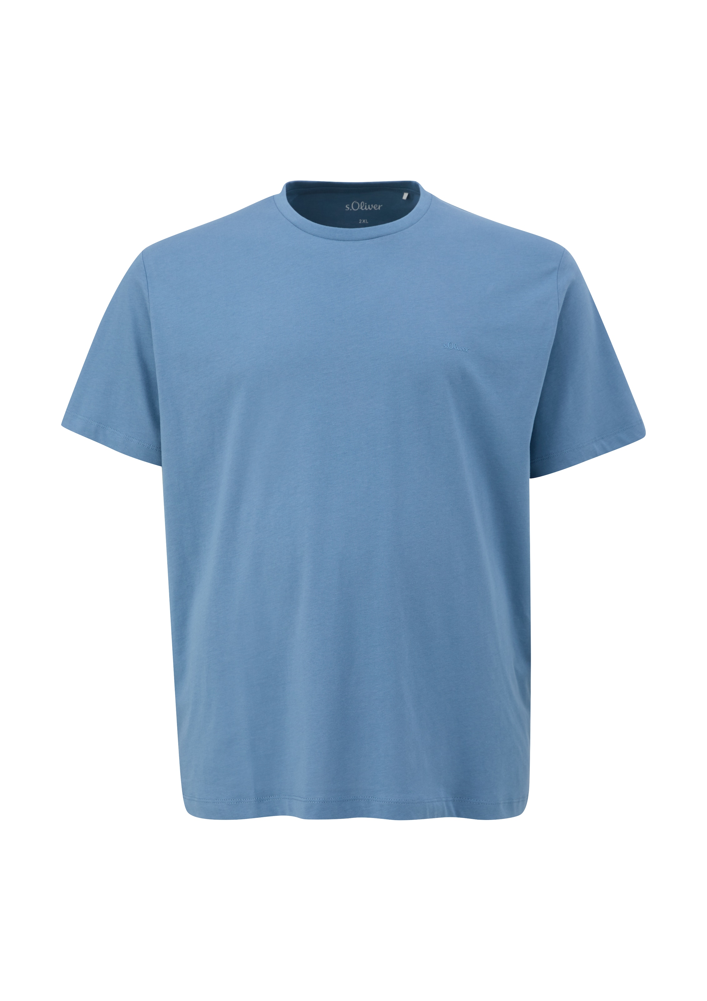 s.Oliver Red Label Big & Tall T-Shirt in Blau: Vorderseite