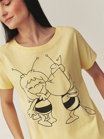 TATUUM Μπλουζάκι 'Nils' σε κίτρινο