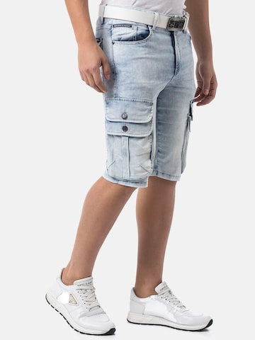 Regular Pantalon 'CK306' CIPO & BAXX en bleu