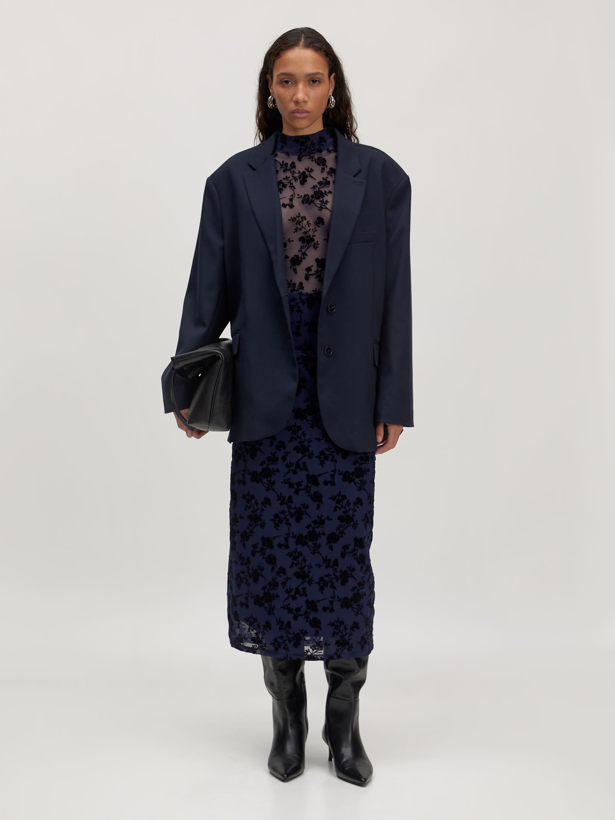 EDITED Productos Top 'Fiore' azul