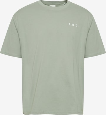 !Solid Shirt 'Sdelan' in Groen: voorkant