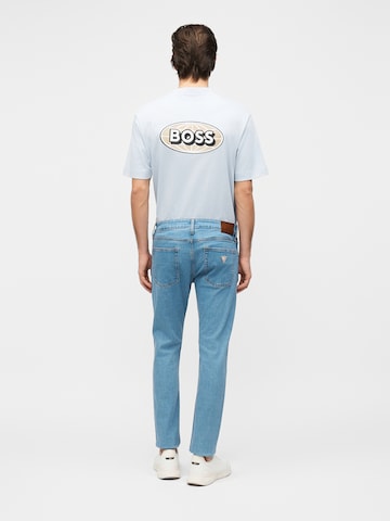 mėlyna GUESS JEANS Siauras Džinsai