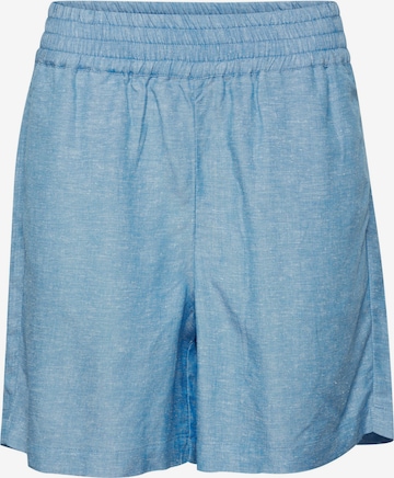 Fransa Loosefit Broek 'Frlin' in Blauw: voorkant