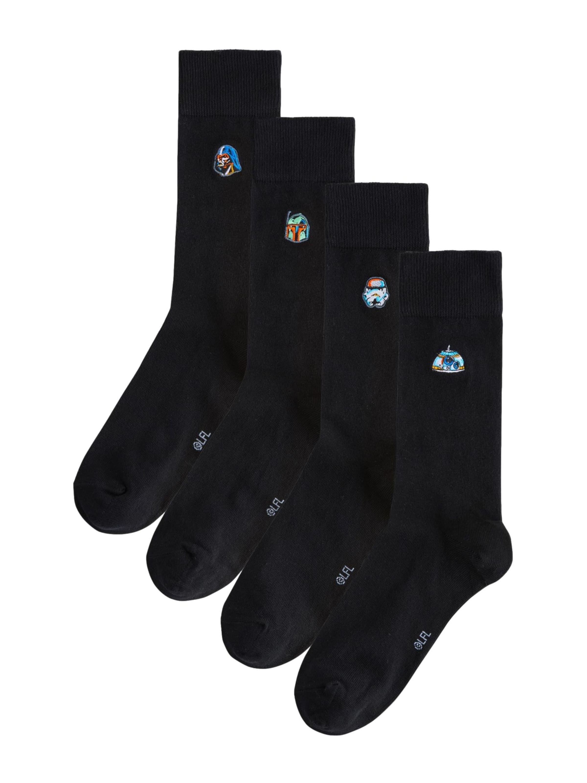 melns Next Zeķes: no priekšpuses