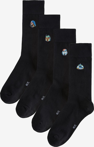 NextČarape - crna boja: prednji dio