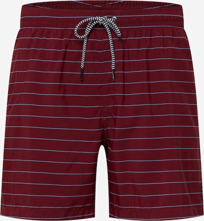 PROTEST Boardshorts 'Sharif' i blå / kirsebærsrød / sort / hvid, Produktvisning