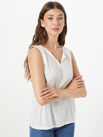 TOM TAILOR Top in White: front