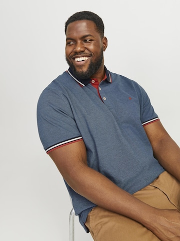 Jack & Jones Plus - Camiseta 'JJEPAULOS' en azul