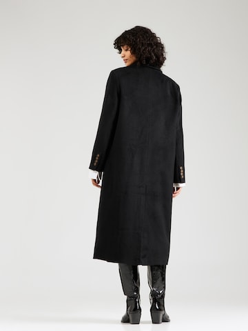 TOPSHOP Between-Seasons Coat in Black