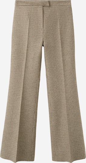 MANGO Hlače na crtu 'Gina' u cappuccino / tamno smeđa, Pregled proizvoda