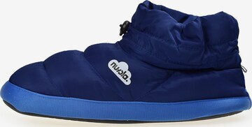 Ciabatta 'Boot Home Party' di Nuvola. in blu: frontale