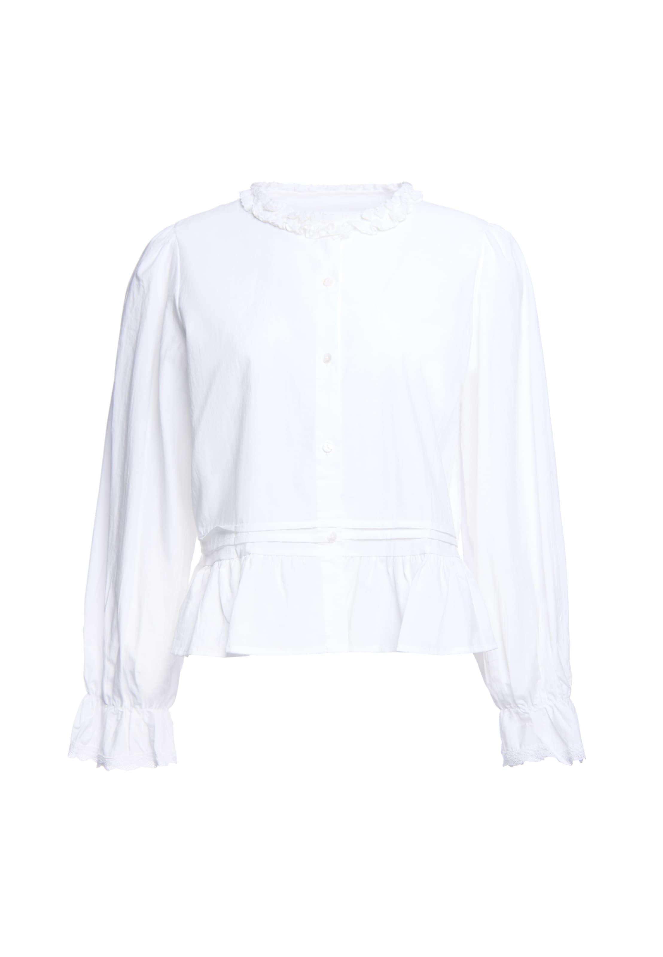 faina Chemisier en S en blanc, Vue avec produit