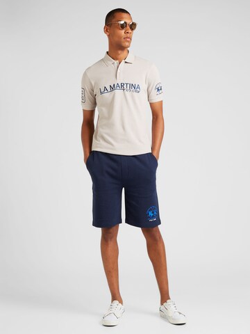 La Martina Poloshirt in Grau