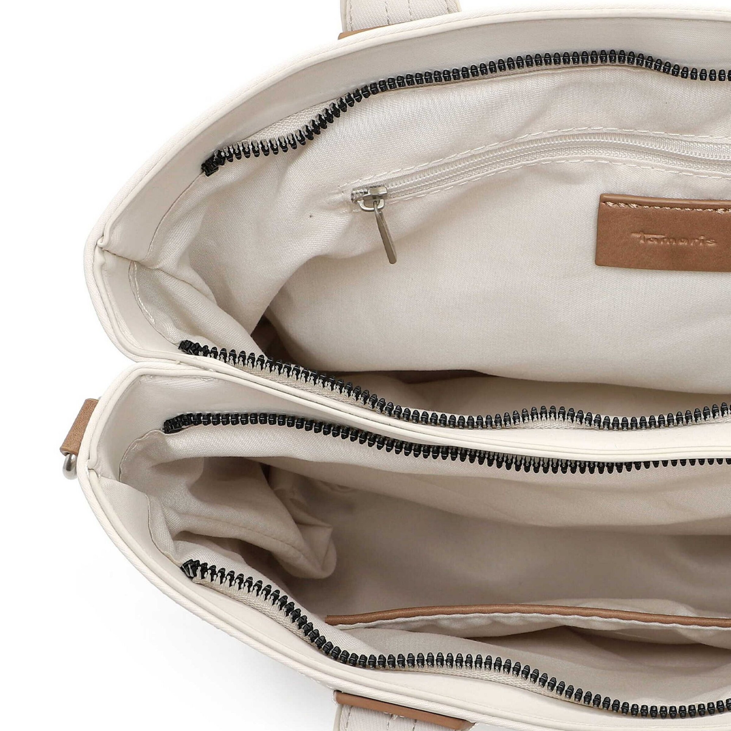 Tamaris Shopper 'Kirsten' in Beige
