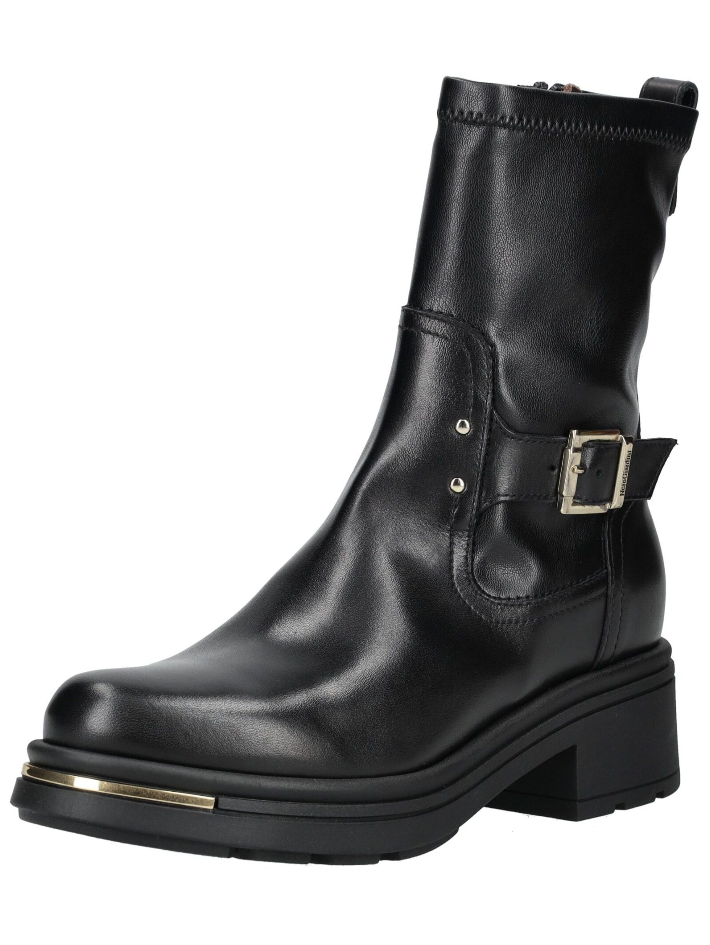 Nero Giardini Enkellaarsjes in Zwart: voorkant