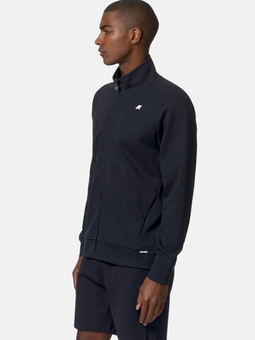 K-Way Zip-Up Hoodie in Blue