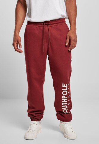 SOUTHPOLE Loose fit Trousers in Red: front