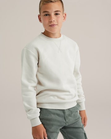 Sweat WE Fashion en beige : devant