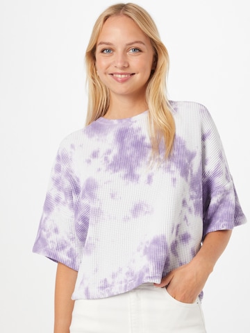 T-shirt 'Bowilove' AMERICAN VINTAGE en violet : devant