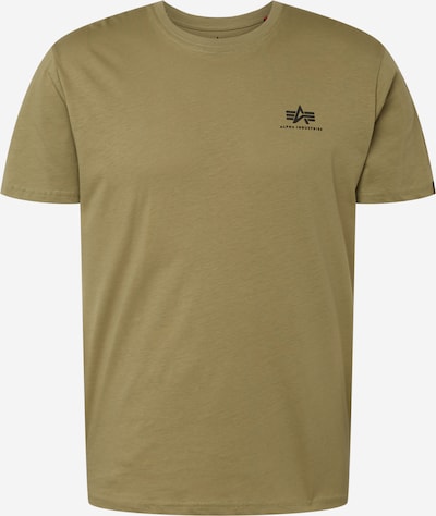 ALPHA INDUSTRIES Koszulka w kolorze oliwkowy / czarnym, Podgląd produktu