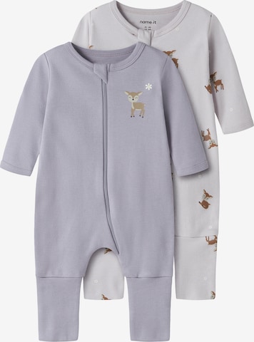 NAME IT Potkuhousut/body värissä lila: etupuoli