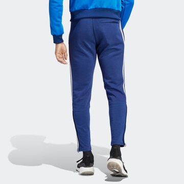 ADIDAS SPORTSWEAR Tapered Workout Pants 'Italien' in Blue