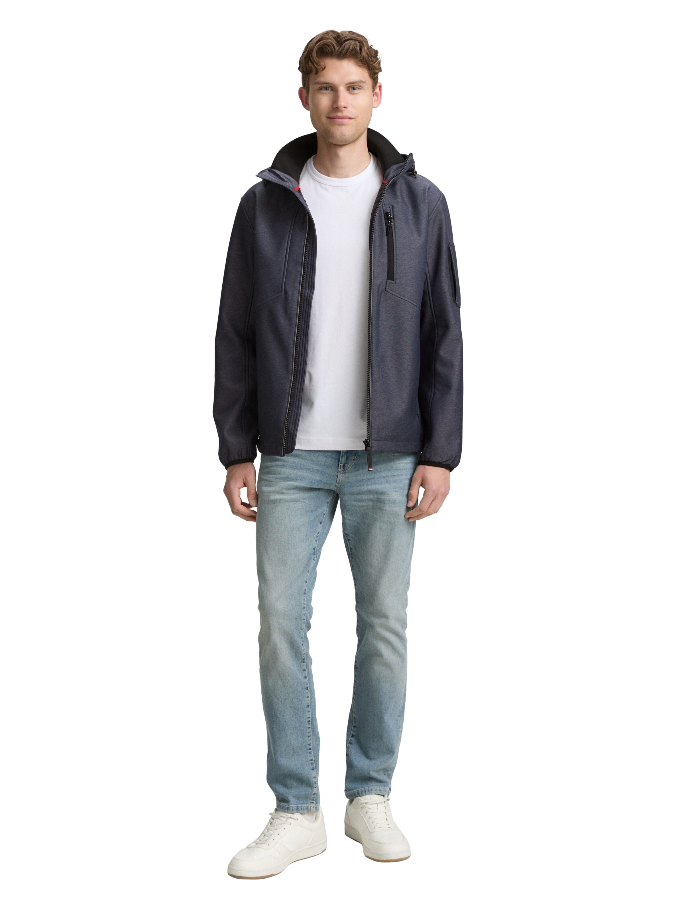 TOM TAILOR Between-Season Jacket in Grey