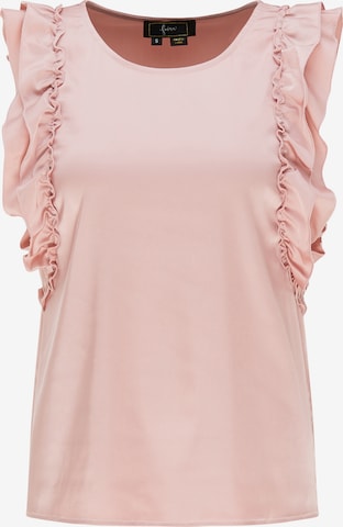 faina Top in Roze: voorkant