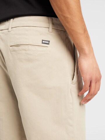 BOSS Regular Chino 'Kane' in Beige