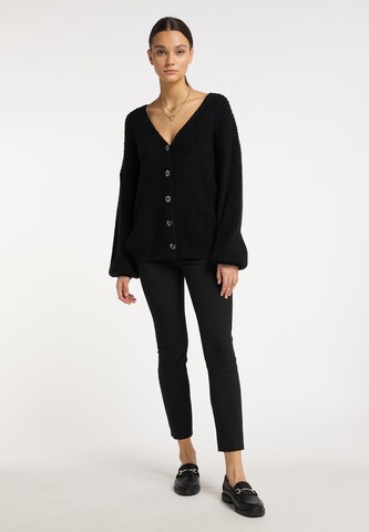 RISA Knit Cardigan in Black