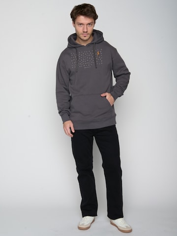 GREENBOMB Sweatshirt 'Lifestyle Boulderer' in Grijs