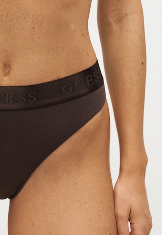 GUESS - Tanga 'MARIKA' en marrón