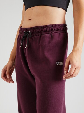 DKNY Performance - Tapered Calças de desporto em roxo