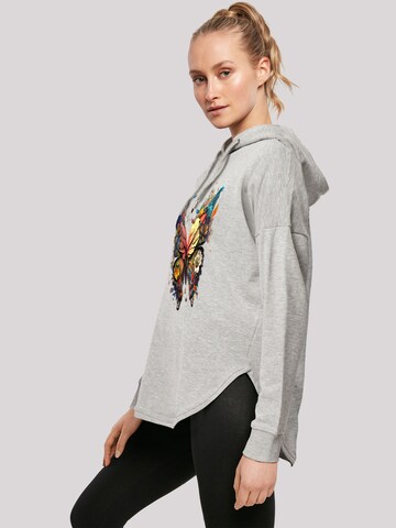 Sweat-shirt 'Schmetterling' F4NT4STIC en gris