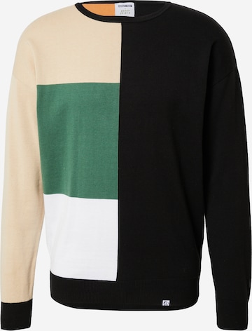 ABOUT YOU x Benny Cristo Sweater 'Aras' in Mixed colors: front