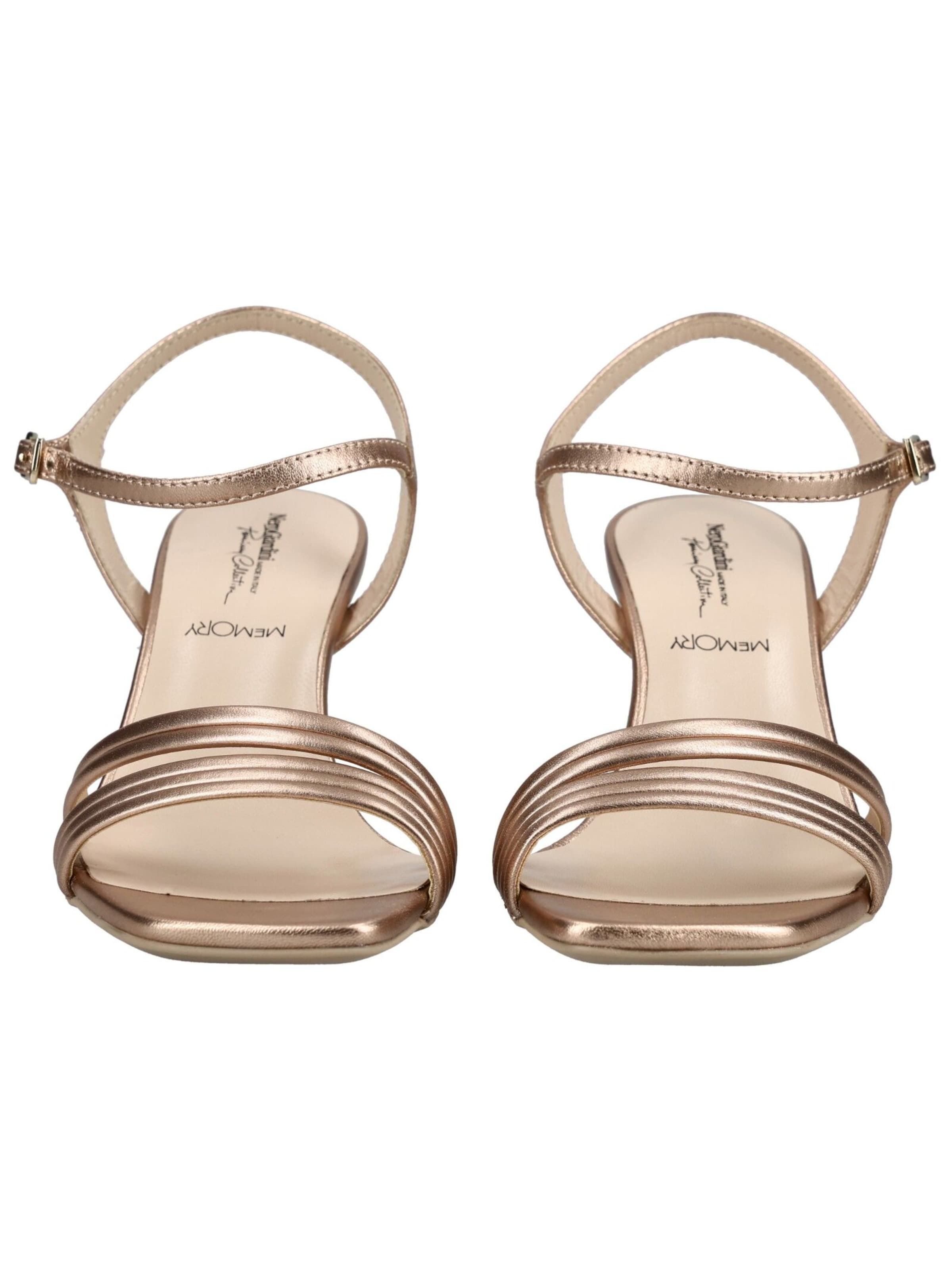 Sandales à lanières Nero Giardini en or